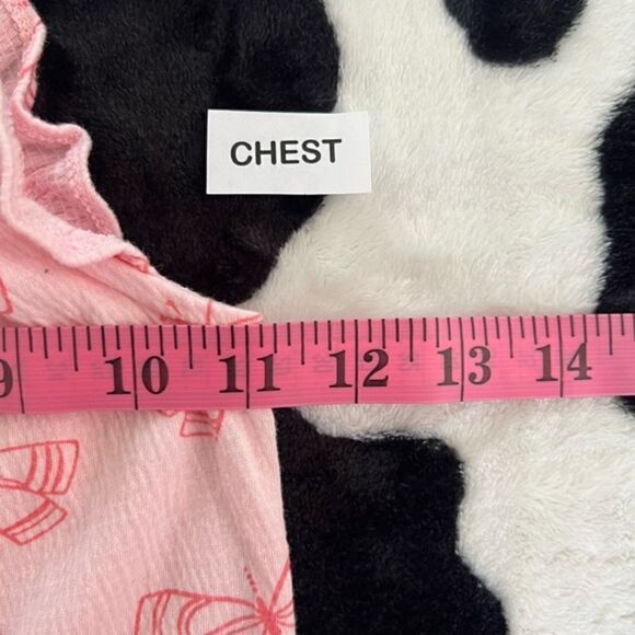 Carter's Baby Girl Pink Butterfly‎ Overall Jumpsuit 6 months - Picture 4 of 12